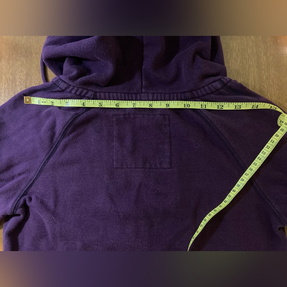 American Eagle Y2K V-Neck Hoodie - Purple - Picture 8 of 10